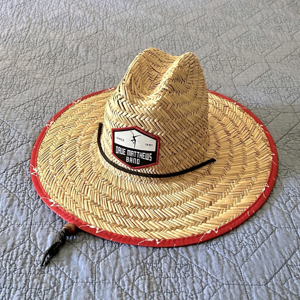 dave matthews band straw hat